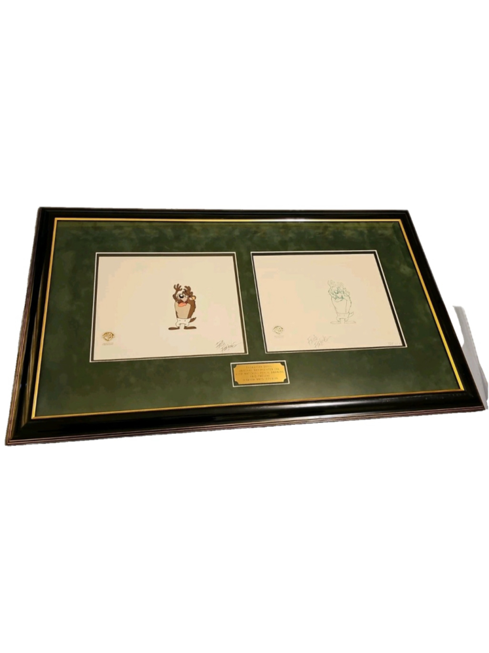 Signed Autograph Friz Freleng Taz Warner Bros Limited Edition 1/1 Animation Cel